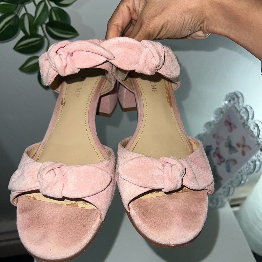 Vintage Ivanna Trump Pink Suede Women's Shoes